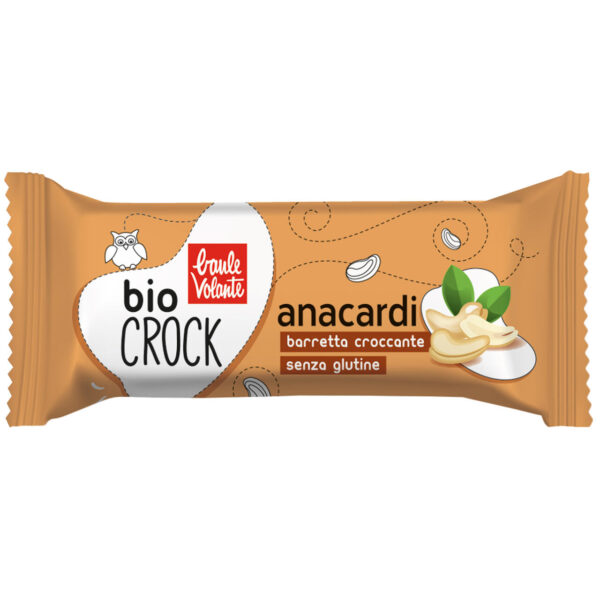 BIOCROCK-CROCCANTE ANACARDI 30G BAULE