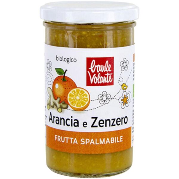 Frutta spalmabile arancia e zenzero