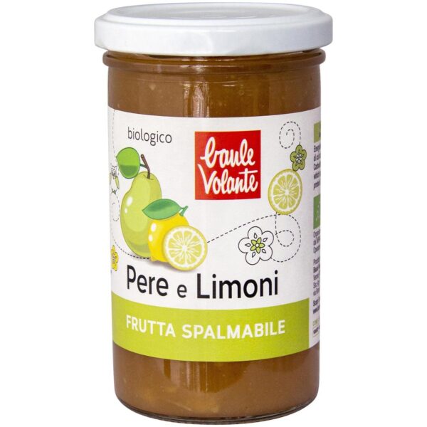 Frutta spalmabile pere e limoni